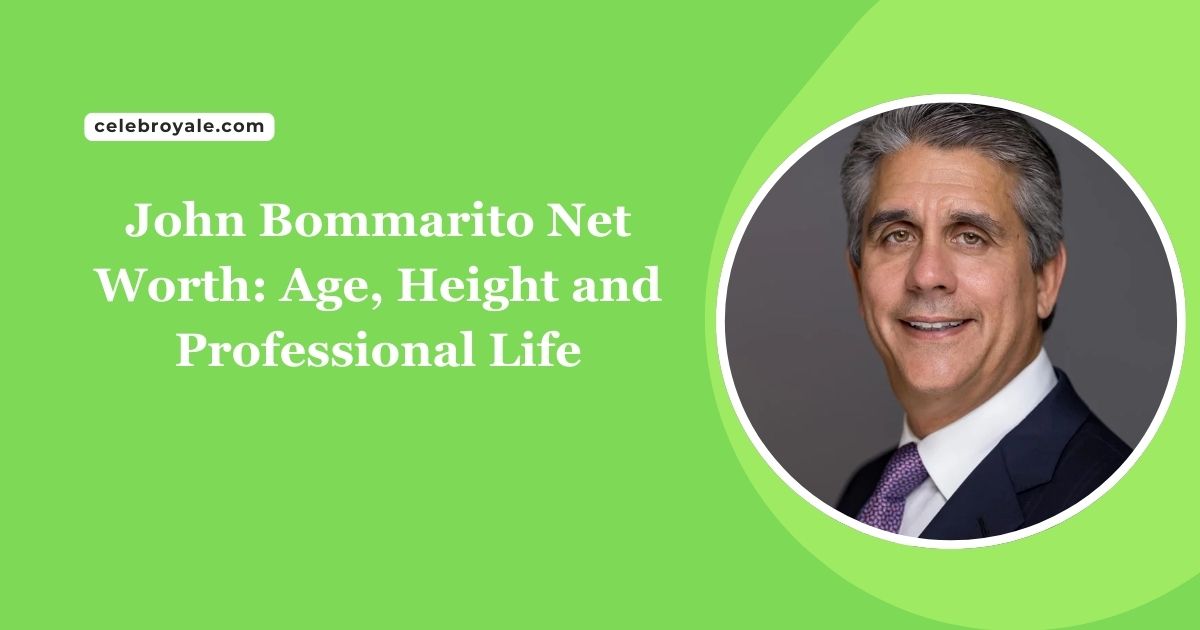 John Bommarito Net Worth Age, Height and Professional Life