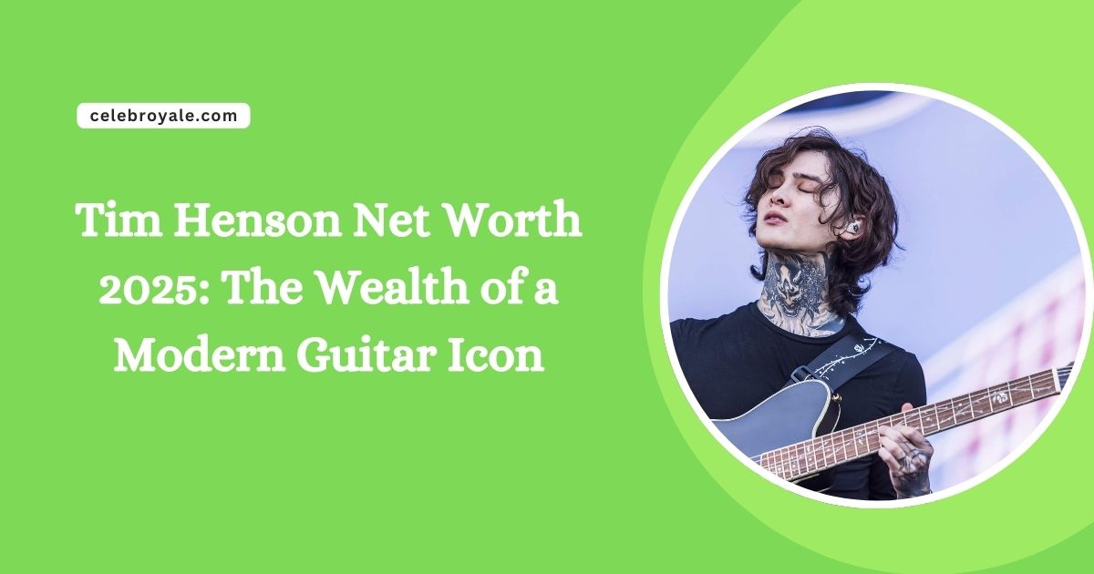 Tim Henson Net Worth 2025 The Wealth of a Modern Guitar Icon