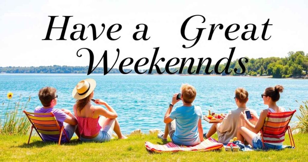 Have a great weekend Messages