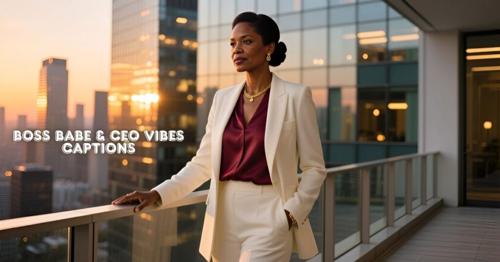 Boss Babe & CEO Vibes Captions