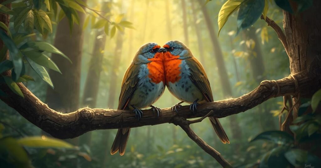 Romantic SPH Captions for Lovebirds