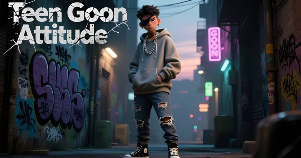 Teen Goon Attitude Captions