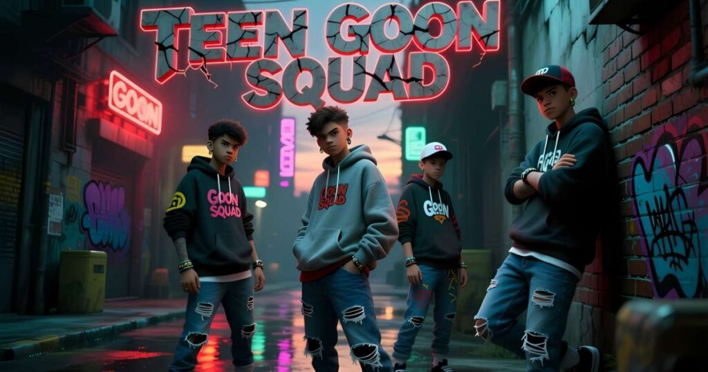 Teen Goon Squad Captions