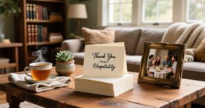 Thank You Messages for Hospitality